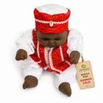 Muñeco Toby Shangó de Gala Rojo y Blanco | Zensara Metepec