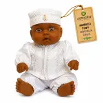 Muñeco Toby Obatalá de Gala Blanco | Zensara Metepec