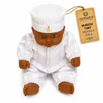 Muñeco Toby Obatalá de Gala Blanco | Zensara Metepec