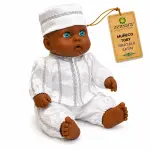Muñeco Toby Obatalá de Satín Blanco | Zensara Metepec