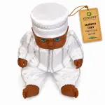 Muñeco Toby Obatalá de Satín Blanco | Zensara Metepec
