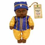 Muñeco Toby Ochosi de Gala Azul y Amarillo | Zensara Metepec