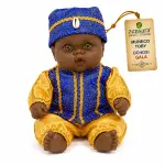 Muñeco Toby Ochosi de Gala Azul y Amarillo | Zensara Metepec