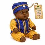 Muñeco Toby Ochosi de Gala Azul y Amarillo | Zensara Metepec