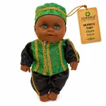 Muñeco Toby Ogún de Gala Verde y Negro | Zensara Metepec