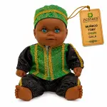 Muñeco Toby Ogún de Gala Verde y Negro | Zensara Metepec