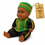Muñeco Toby Ogún de Gala Verde y Negro | Zensara Metepec
