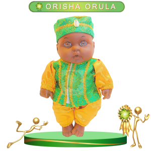 MUÑECO TOBY ORISHA ORULA DE GALA EN ZENSARA