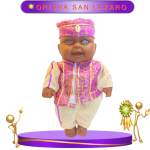 MUÑECO TOBY ORISHA SAN LAZARO DE GALA EN ZENSARA