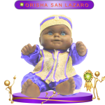 MUÑECO TOBY ORISHA SAN LAZARO DE SATÍN EN ZENSARA