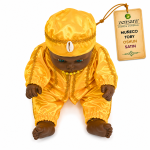 Muñeco Toby Oshún de Satín Amarillo y Dorado | Zensara Metepec