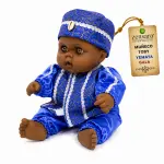 Muñeco Toby Yemayá de Gala Azul y Blanco | Zensara Metepec