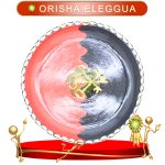 PLATO ORISHA ELEGGUA 35 CM EN ZENSARA