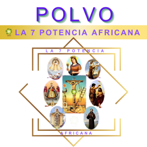 POLVO DE TRABAJO 7 POTENCIA EN ZENSARA