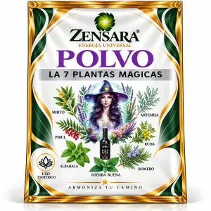 Polvo Esotérico Las 7 Plantas Mágicas 20g | ZENSARA Metepec