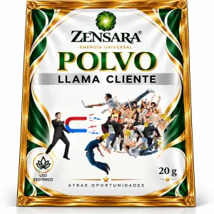 Polvo Esotérico Llama Clientes 20g | ZENSARA Metepec