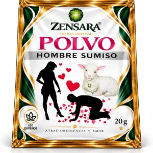 Polvo Esotérico Hombre Sumiso 20g | ZENSARA Metepec