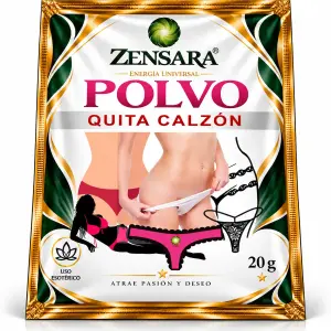 Polvo Esotérico Quita Calzón 20g | ZENSARA Metepec
