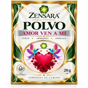 Polvo Esotérico Amor Ven a Mí 20g | ZENSARA Metepec