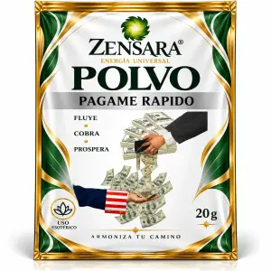 Polvo Esotérico Págame Rápido 20g | ZENSARA Metepec