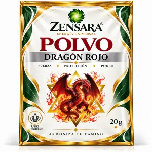 Polvo Esotérico Dragón Rojo 20g | ZENSARA Metepec