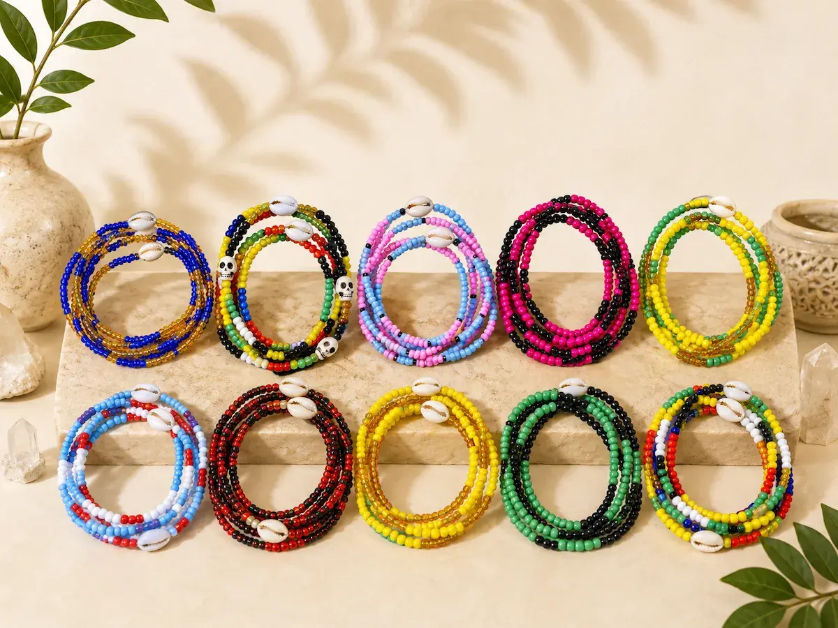 Collares y Elekes de Orishas en Zensara Metepec