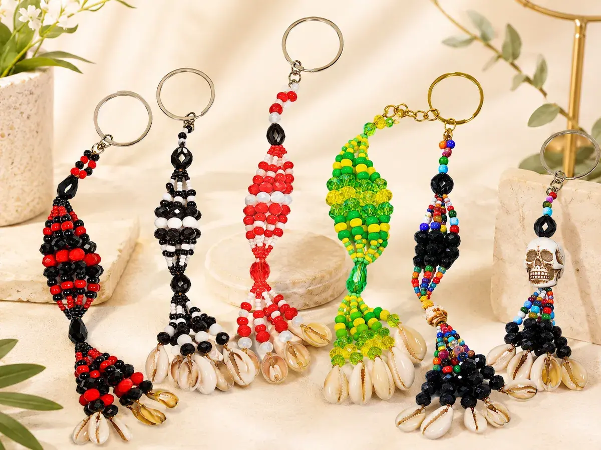 Llaveros de Orishas y accesorios espirituales en Zensara Metepec