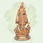 FIGURA VIRGEN CARIDAD DEL COBRE BRONCE ORIGINAL EN ZENSARA