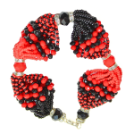 PULSERA ORISHA ELEGUA SANTO 18 HILOS