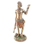 FIGURA AFRICANA ORISHA ESHU BRONCE 35 CM