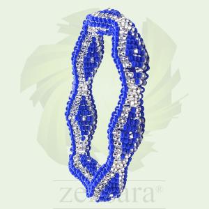 PULSERA EXCLUSIVA ORISHA YEMAYA SANTO PANZA DE VIBORA EN ZENSARA