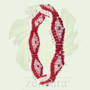 PULSERA EXCLUSIVA ORISHA SHANGO SANTO PANZA DE VIBORA EN ZENSARA