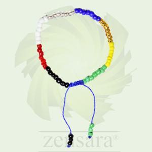 PULSERA ORISHA 7 POTENCIA AJUSTABLE DE 1 HILO EN ZENSARA