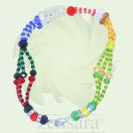 PULSERA ORISHA 7 POTENCIA SANTO DE 3 HILOS EN ZENSARA