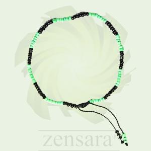 PULSERA ORISHA OGUN AJUSTABLE CHAQUIRA DE 1 HILO EN ZENSARA