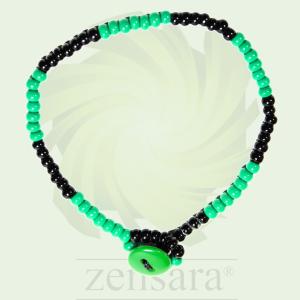 PULSERA ORISHA OGUN BOTÓN GALA DE 1 HILO EN ZENSARA