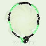 PULSERA ORISHA OGUN BOTON NEGRO DE 1 HILO EN ZENSARA