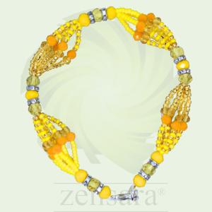 PULSERA ORISHA OSHUN SANTO 6 HILOS EN ZENSARA