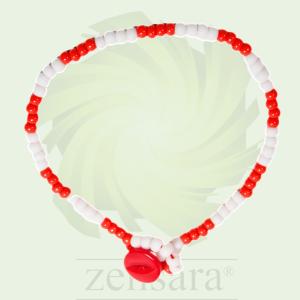 PULSERA ORISHA SHANGO BOTON ROJO DE 1 HILO EN ZENSARA