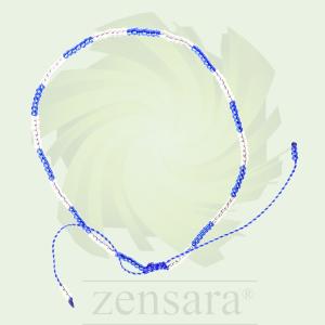 PULSERA ORISHA YEMAYA AJUSTABLE CHAQUIRA DE 1 HILO EN ZENSARA