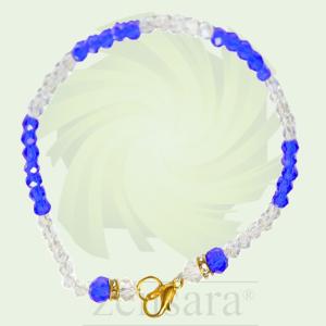 PULSERA ORISHA YEMAYA BROCHE DE 1 HILO EN ZENSARA