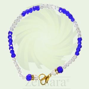 PULSERA ORISHA YEMAYA BROCHE PLATEADO EN ZENSARA