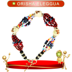 PULSERA IORISHA ELEGGUA DE 6 HILOS CON CAMINO DE MUERTO EN ZENSARA
