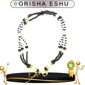 PULSERA ORISHA ESHU DE 3 HILOS EN ZENSARA