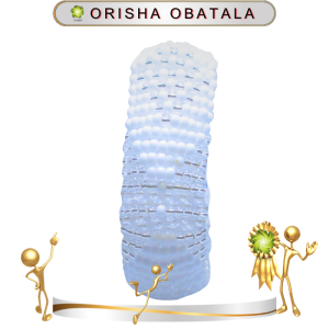 PULSERA ORISHA OBATALA DE TAPETE EN ZENSARA