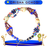 PULSERA ORISHA OCHOSI DE 6 HILOS EN ZENSARA