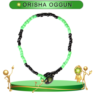 PULSERA ORISHA OGGUN DE BOTÓN EN ZENSARA