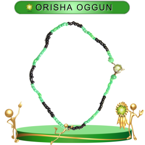 PULSERA ORISHA OGGUN DE CHAQUIRA EN ZENSARA