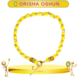 PULSERA ORISHA OSHUN DE CRISTAL EN ZENSARA