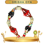 PULSERA ORISHA OYA DE 6 HILOS CON CAMINO DE MUERTO EN ZENSARA